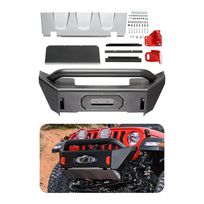 Winch Bumper Mount Plate - 지프 랭글러 JK 07-17용 4x4 악세사리