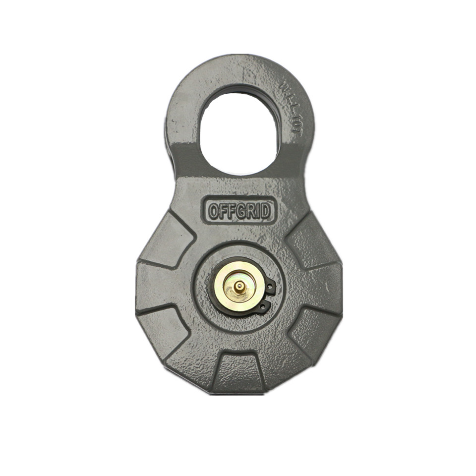 Snatch Block Pulley 10 Ton - 10톤 스내치 블록 풀리 블록, 3/4