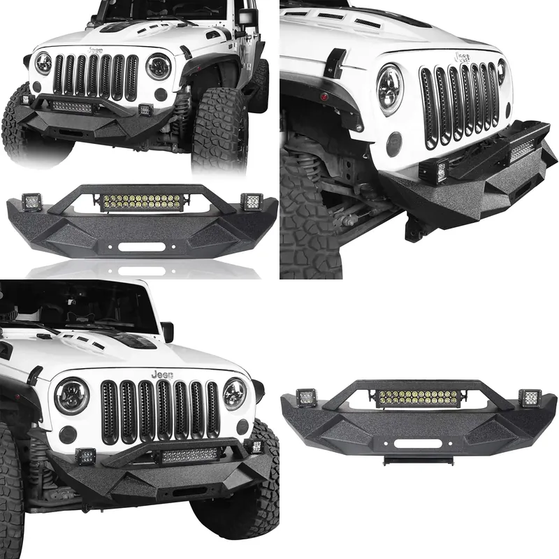 지프 랭글러 JK JL용 블레이드 스타일 전면 범퍼,  - Winch Bumper Mount Plate 리뷰 및 가격