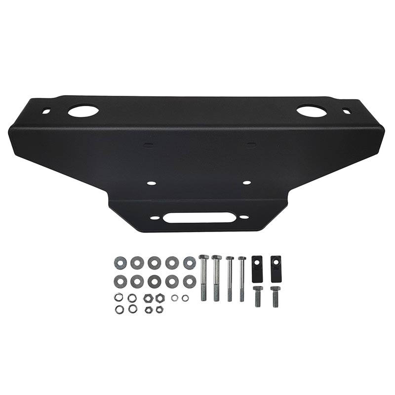 짐니 윈치 플레이트 지지 브래킷 (스즈키 짐니 JB74 - Winch Bumper Mount Plate 리뷰 및 가격