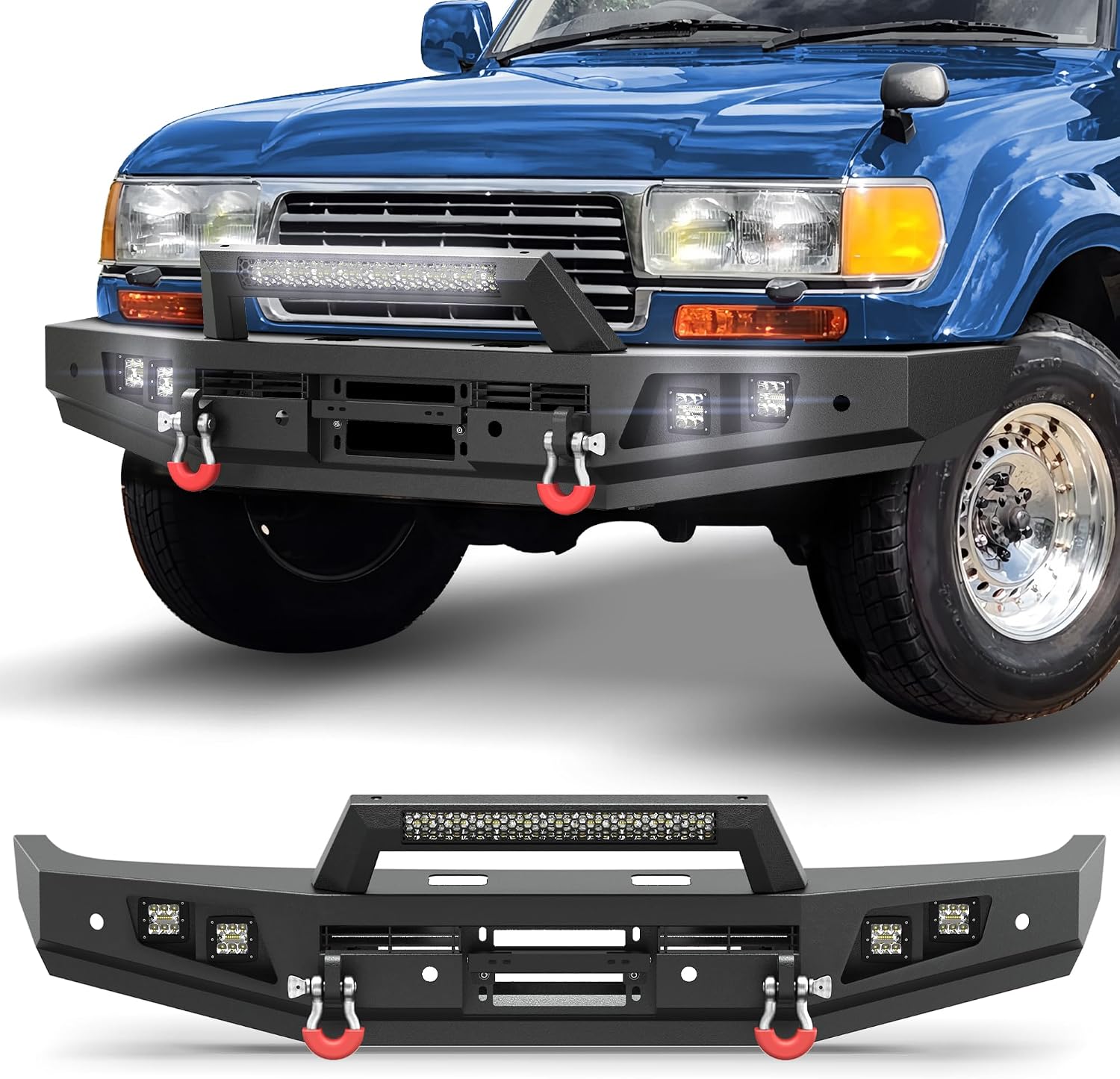 1992-1997년식 토요타 랜드크루저 80 시리즈 및 - Winch Bumper Mount Plate 리뷰 및 가격