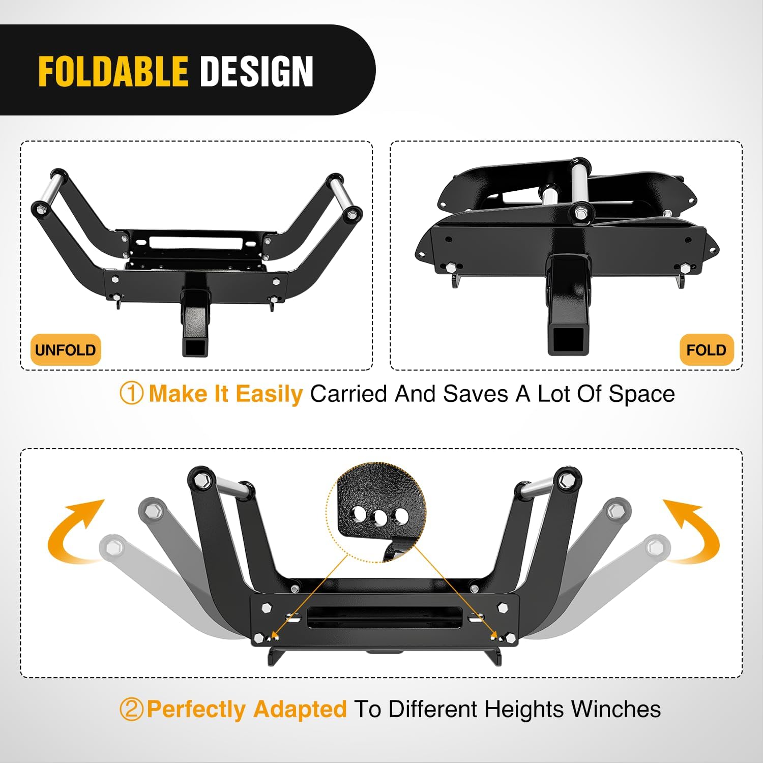 새로운 드라이버 복구 제품 범퍼 히치 리시버 윈치 마운 - Winch Bumper Mount Plate 리뷰 및 가격