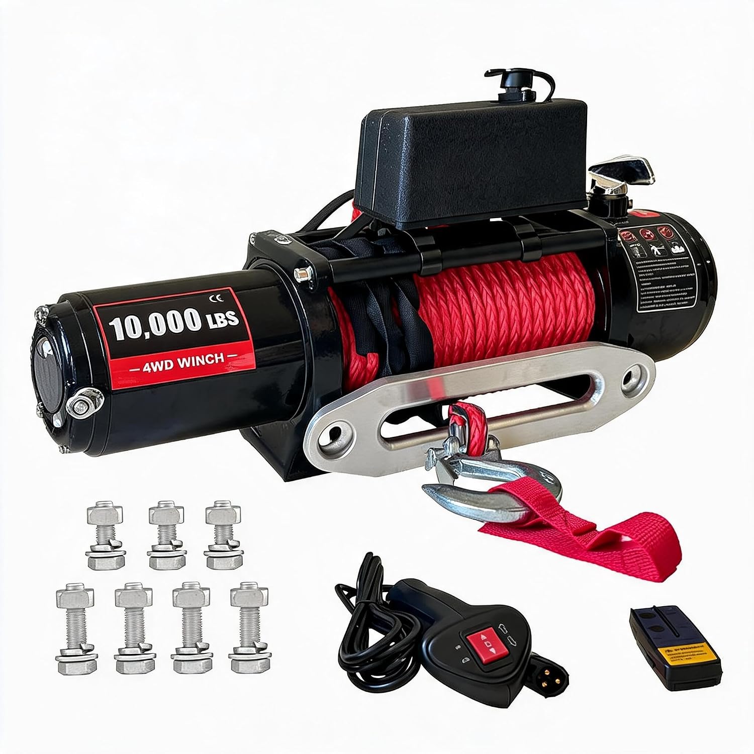 10,000파운드(약 4,536kg) 용량의 전기 윈치 - Winch Fairlead Hawse Aluminum 리뷰 및 가격