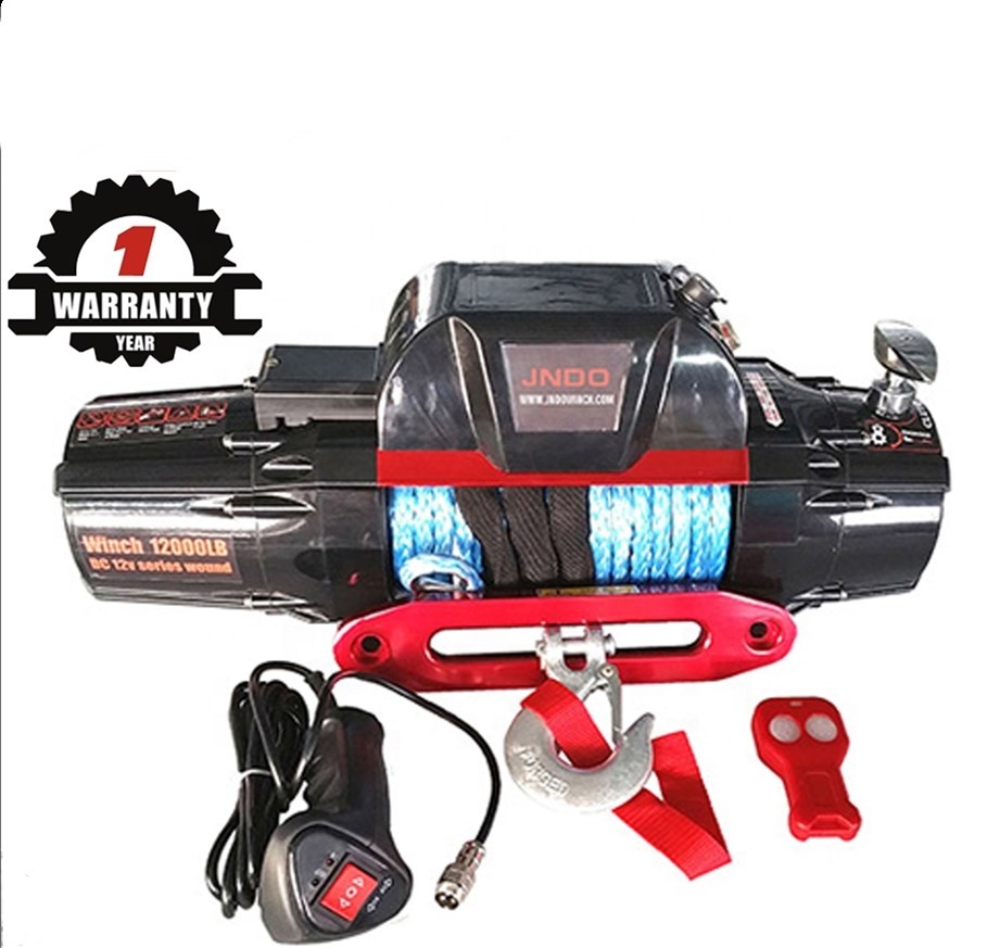 12000lb IP67 풀 윈치 12V 합성 로프 4x - Winch 12000Lb Synthetic Rope 리뷰 및 가격
