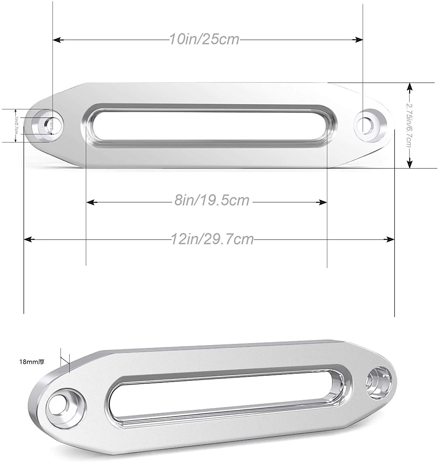 범용 알루미늄 호즈 페어리드, 8000-13000LBS - Winch Fairlead Hawse Aluminum 리뷰 및 가격