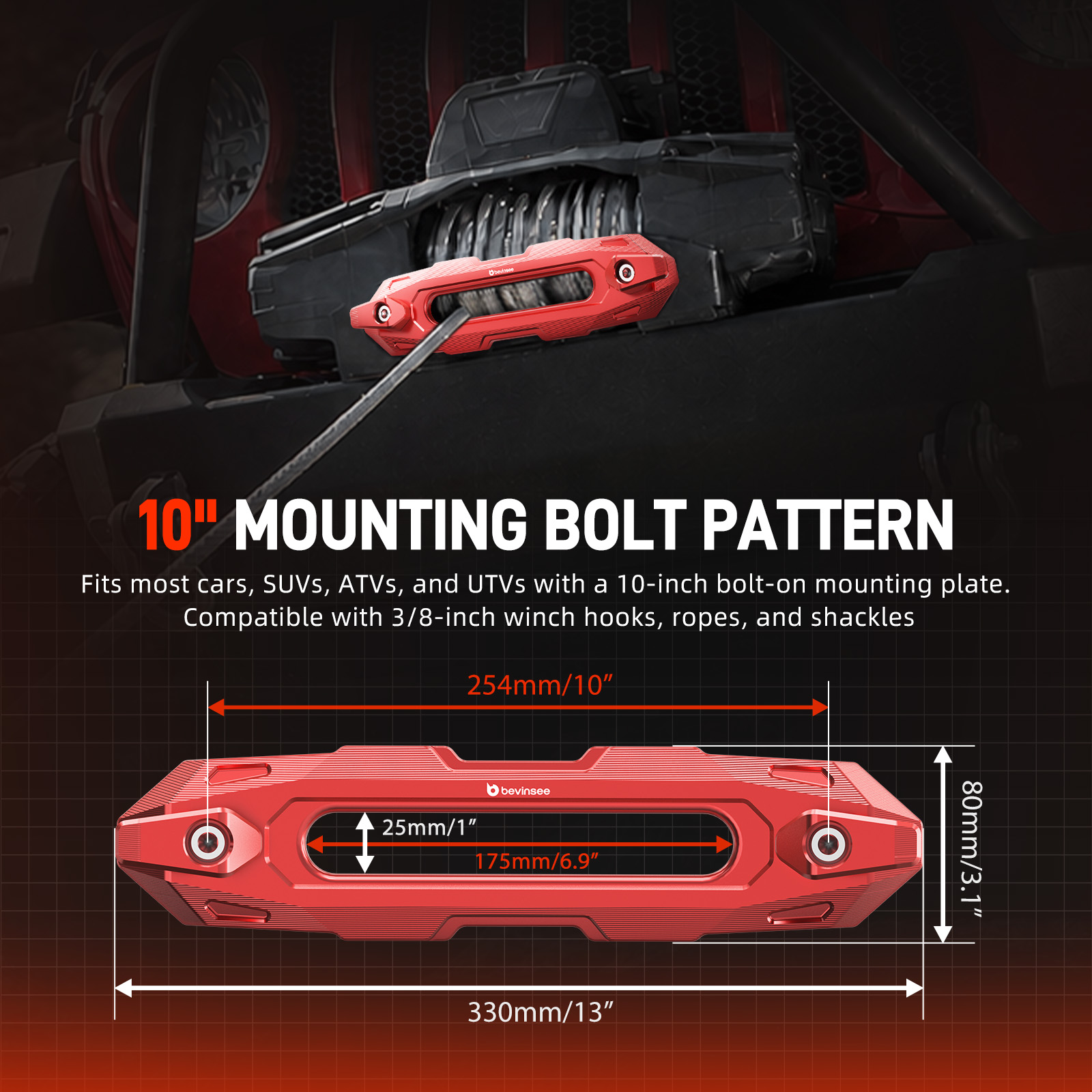 베빈시 6061 알루미늄 윈치 호우스 페어리드 듀얼 훅 - Winch Fairlead Hawse Aluminum 리뷰 및 가격
